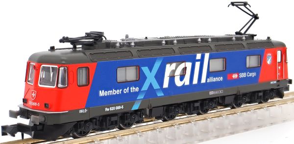 Kato HobbyTrain Lemke K10176 - Swiss Electric locomotive RE 620 Xrail of the SBB Cargo